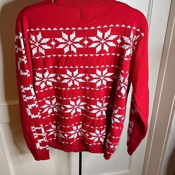 BarStool Sports Call Her Daddy Ugly Christmas Holiday Graphic Sweater Medium - Picture 6 of 6